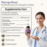 Marcapa Boost cápsulas para recuperación muscular más rápida tras entrenamientos intensos.