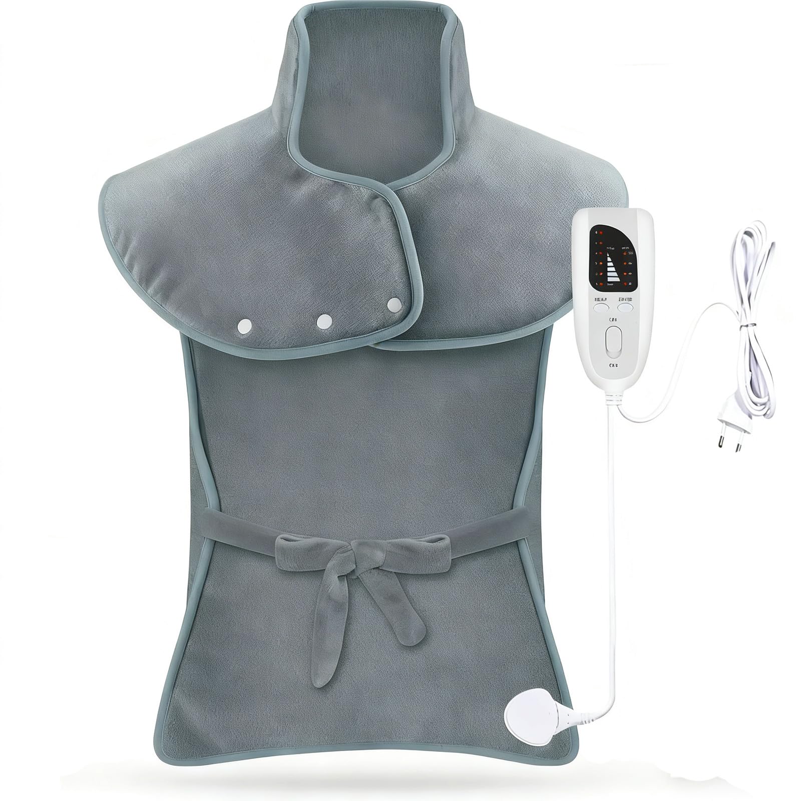 Almohadilla MargGona para cuello y hombros; calor profundo para relajar músculos tensos