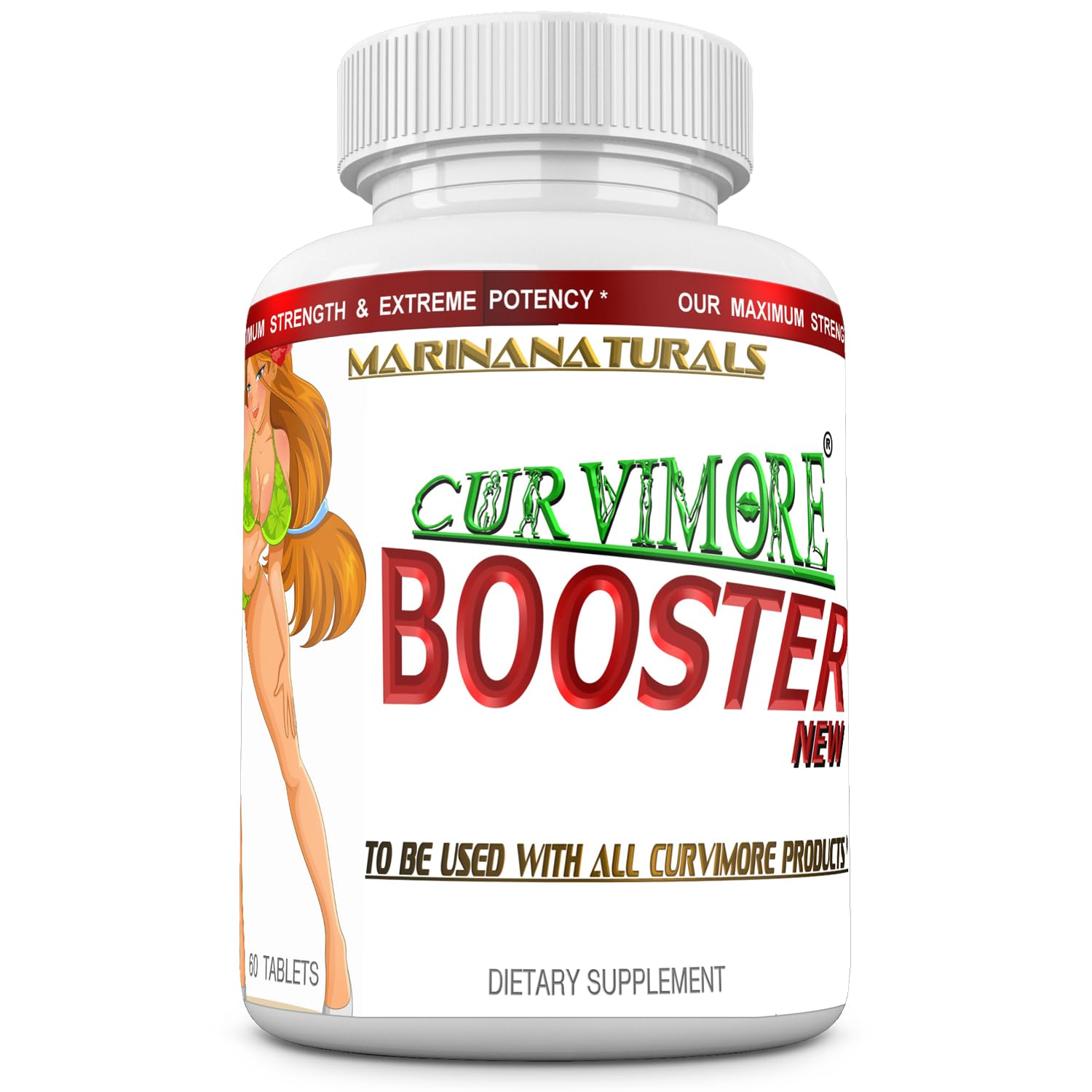CURVIMORE BOOSTER envase de pastillas para uso diario