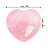 Marrywindix: corazón rosa compacto, perfecto para llevar en el bolsillo.