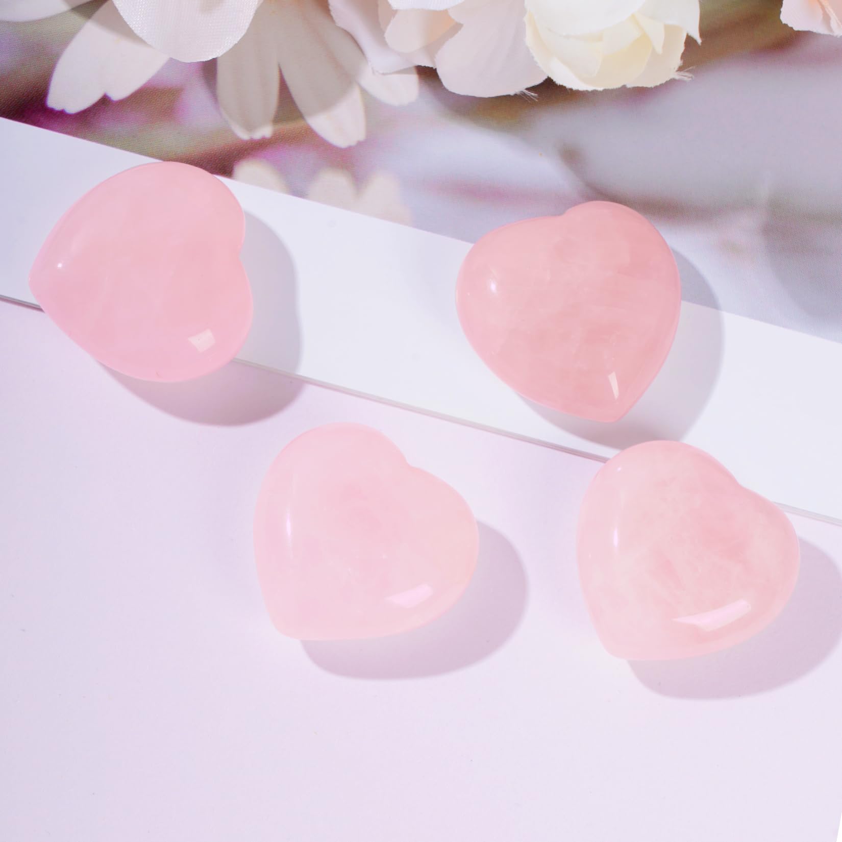 Marrywindix: corazón rosa para decoración del hogar, añade serenidad.