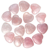 Marrywindix piedra corazon rosa tallada para meditacion diaria