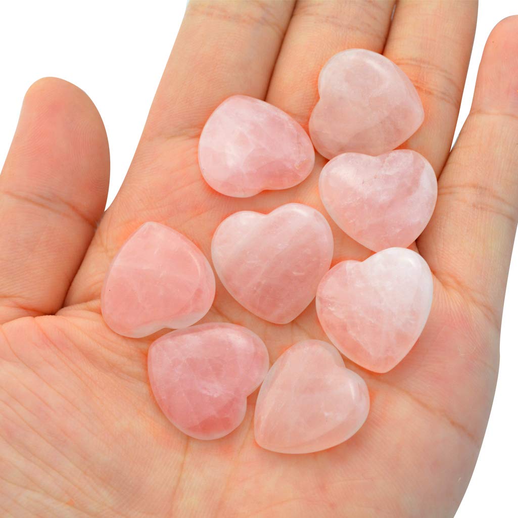 Marrywindix piedra palma rosa mini para llevar en cualquier lugar