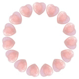 Marrywindix cuarzo rosa para equilibrio de chakras y energia
