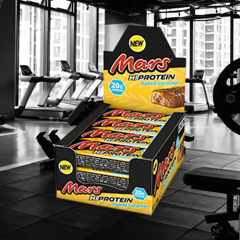 Mars Barra de Proteína Alta barra individual para snack práctico y nutritivo.