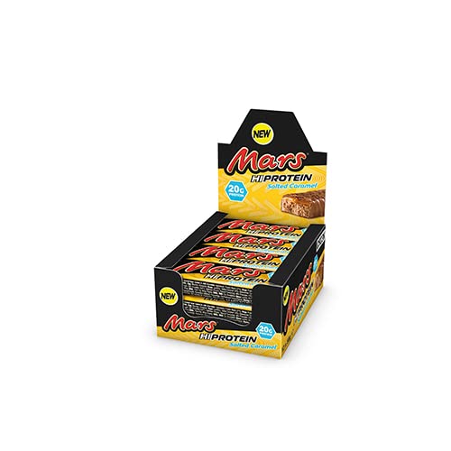 Mars Barra de Proteína Alta ingredientes simples y sabor caramelo salado para balancear la rutina.