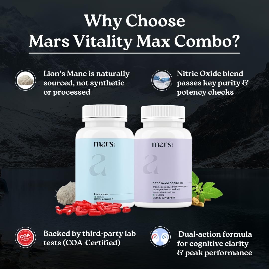 Mars Vitality Max Combo, uso diario, perfecto para incorporar en la rutina.