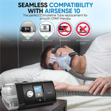 el tubo cpap compatible con aircurve 10 para flexibilidad nocturna.