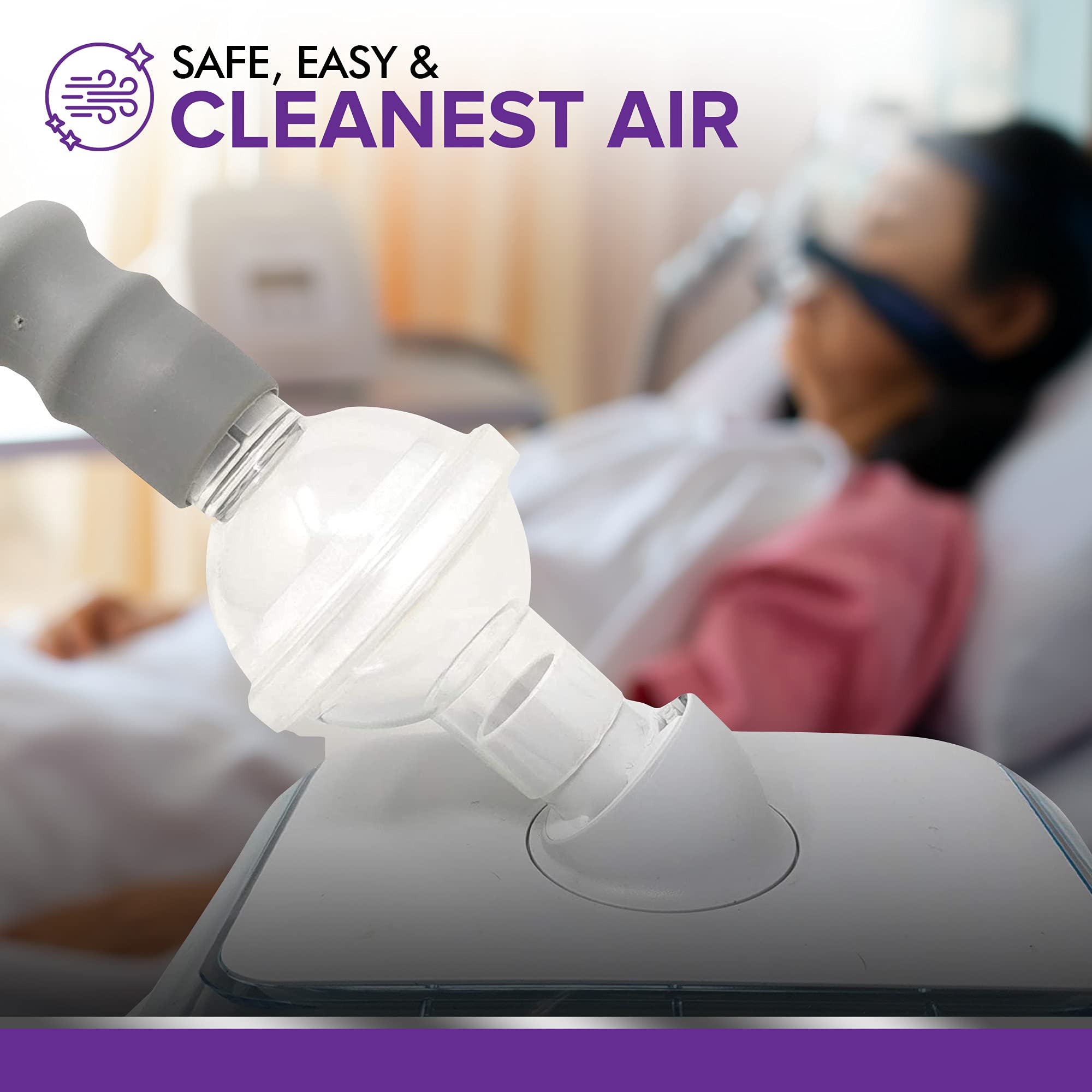 Filtro desechable Mars Wellness CPAP mantiene rendimiento y reemplazo fácil