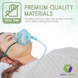 Mars Wellness tubo oxigeno universal, compatible con marcas principales de oxigenoterapia.
