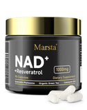 MARSTA Liposomal Resveratrol - cápsulas envasadas, energía sostenida y claridad mental potencial.