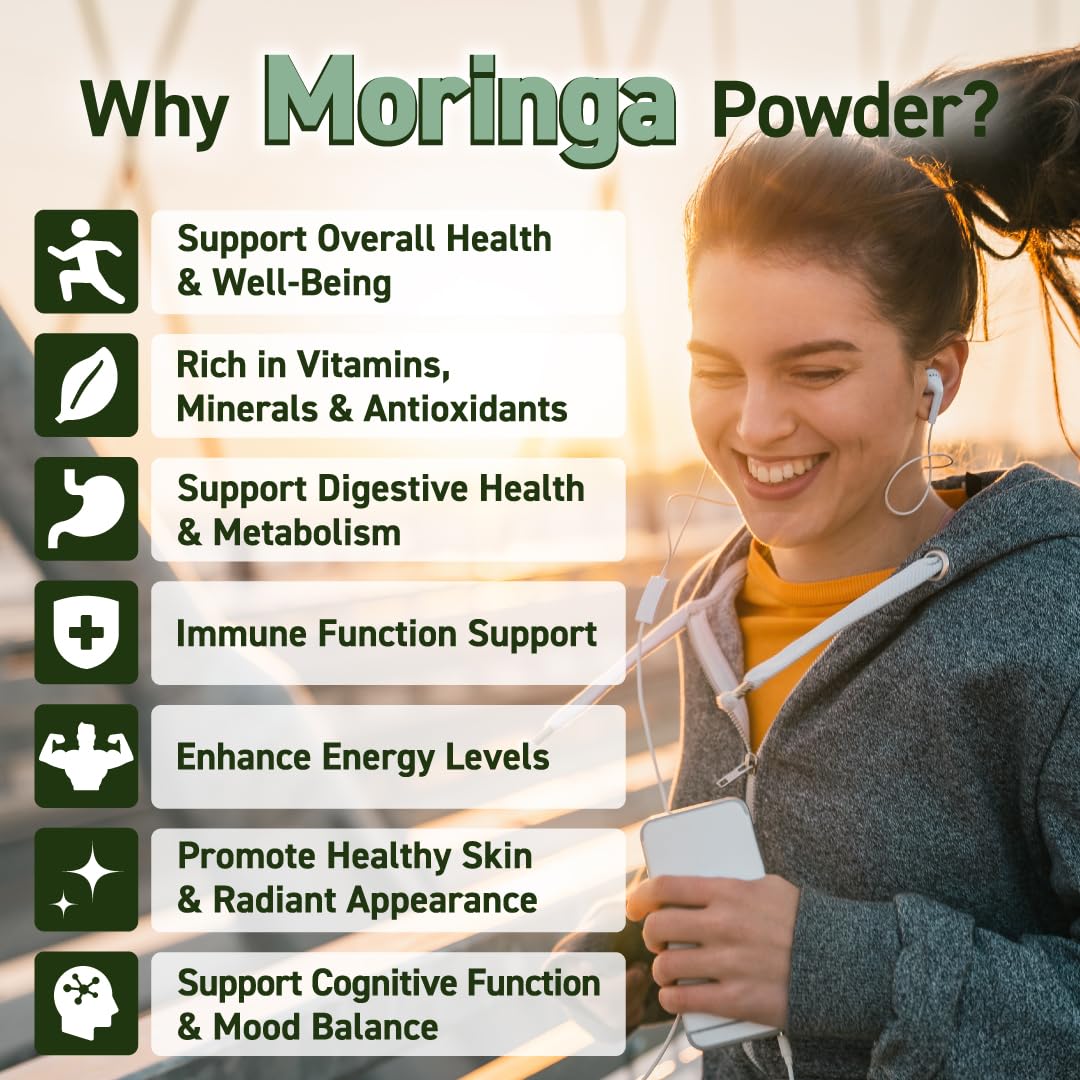 Cucharita medidora de polvo de moringa Marunga para porciones diarias