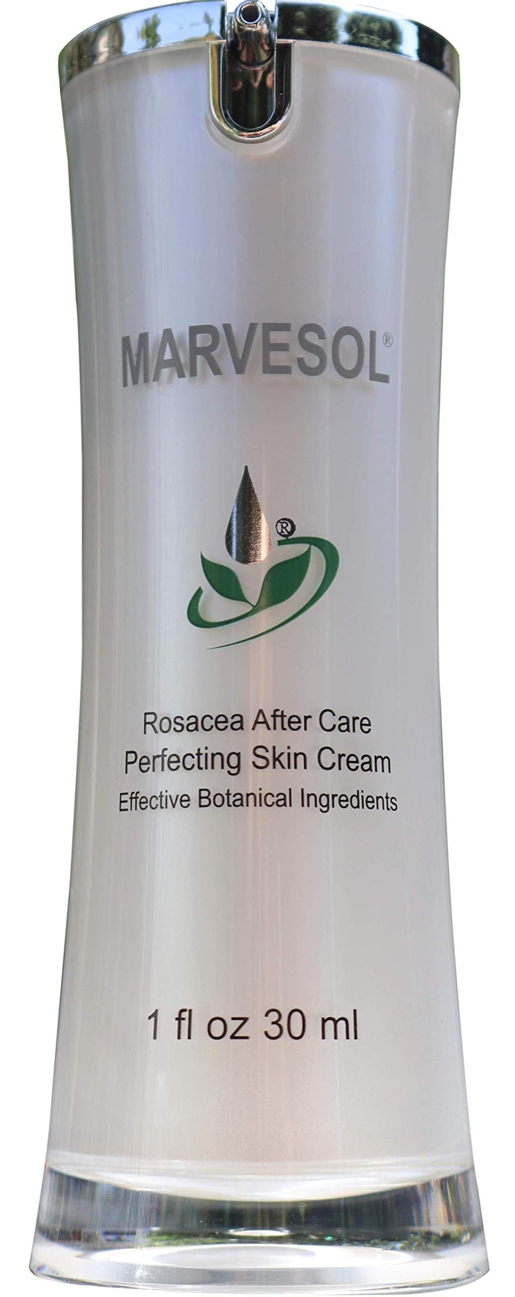 Marvesol Rosácea crema en bote, textura cremosa para uso diario y cuidado suave.