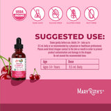 MaryRuth's Complejo B, frasco compacto, fácil almacenamiento.