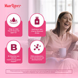MaryRuth's Complejo B, sin gluten, apto para dietas sensibles al gluten.
