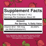 MaryRuth's B12 spray: aplicación rápida y fácil para empezar el día.