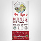MaryRuth's B12 spray: presentación de 1 onza en caja conveniente.