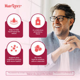 MaryRuth's B12 spray: dosificación de 2 pulverizaciones para energía suave.