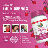 MaryRuth's Biotina Gominolas: envase 60 porciones para uso diario.