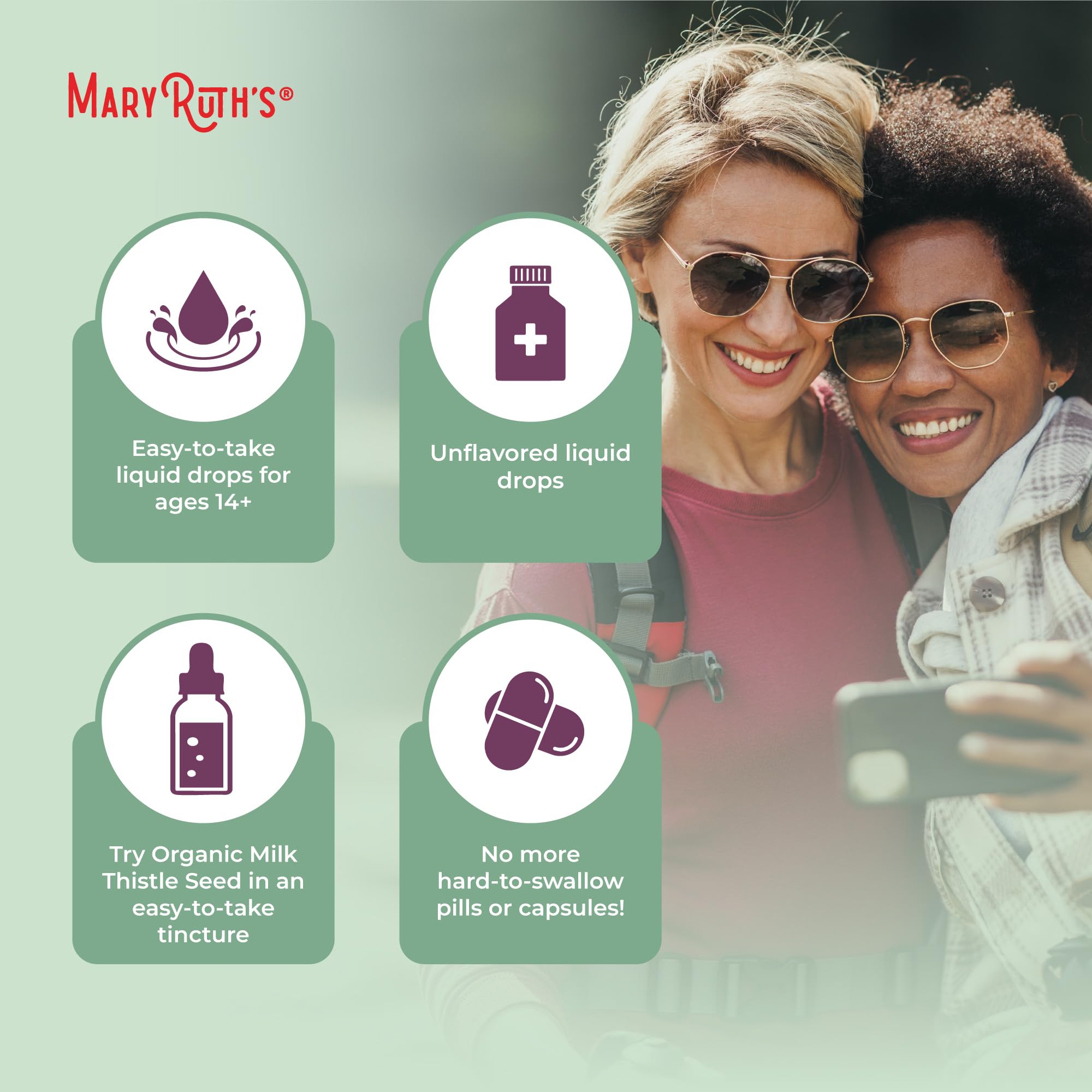 MaryRuth's Cardo Mariano fórmula vegana para estilos de vida sostenibles