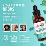 MaryRuth's Clorofila vegano, libre de lacteos y gluten.