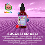 Sirope MaryRuth's para niños, fácil de mezclar con bebidas favoritas.