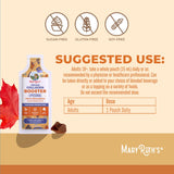 MaryRuth's Collagen Booster Liposomal: ingredientes clave con vitamina C para apoyar nutrientes.