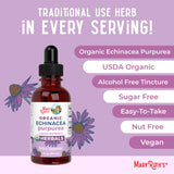 MaryRuth's Echinacea Purpurea, vegano sin alcohol.