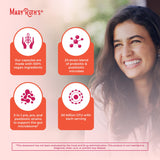 MaryRuth's empaque caja durable eco para probiótico femenino.
