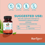 MaryRuth's Gluten Digestive Enzymes, cápsulas veganas aptas para varias dietas.