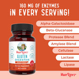 MaryRuth's Gluten Digestive Enzymes, textura suave y fácil de tragar.