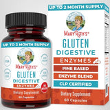 MaryRuth's Gluten Digestive Enzymes, opción práctica para comidas abundantes.
