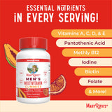 MaryRuth's gominolas para hombres, con zinc e yodo para soporte nutricional