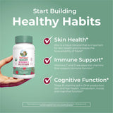 MARYRUTH'S gomitas para cabello y salud capilar con micronutrientes.