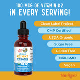 MaryRUTH'S K2 MK7 sin gluten para necesidades diversas