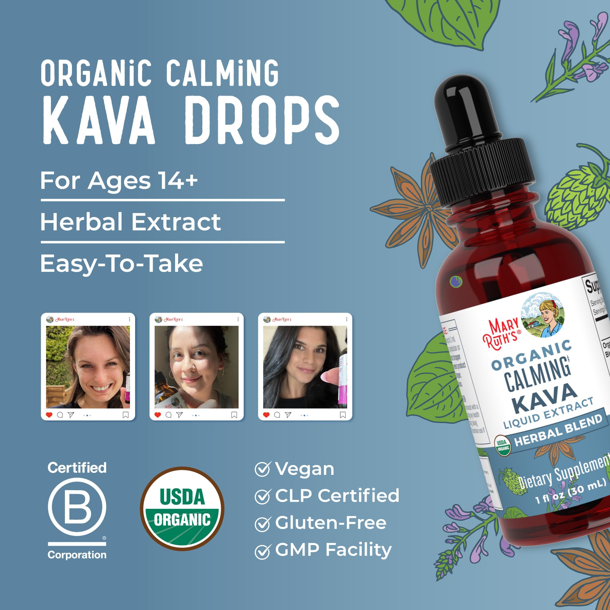 MaryRuth's Kava: aroma suave para tranquilidad nocturna