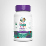 MaryRuth's Kids Immunity Gummies envase de 60 gomitas para planificar la semana.
