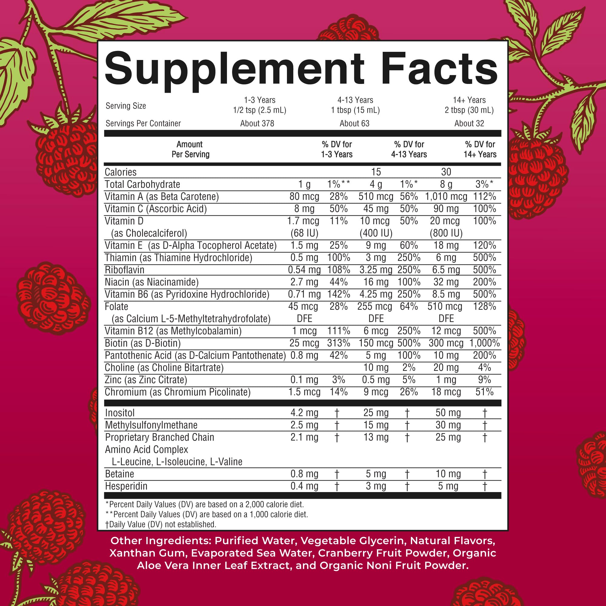 MARYRUTH'S líquido de apoyo inmunidad con vitamina C, fácil de incorporar.