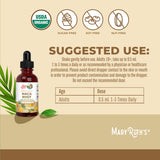 MaryRuth's Maca: dosis en gotas para adaptar tu rutina diaria.