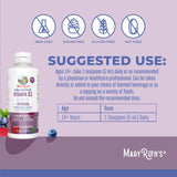 MaryRuth's Megadose D3 Liposomal, etiqueta-cerca, foco en ingredientes y absorción