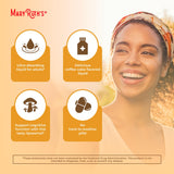MARYRUTH'S Melena de León Liposomal Orgánico, certificado USDA y vegano.