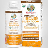 MARYRUTH'S Melena de León Liposomal sabor café, ideal para bebidas matutinas.