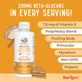MARYRUTH'S Melena de León Liposomal vegano, libre de gluten y soja.