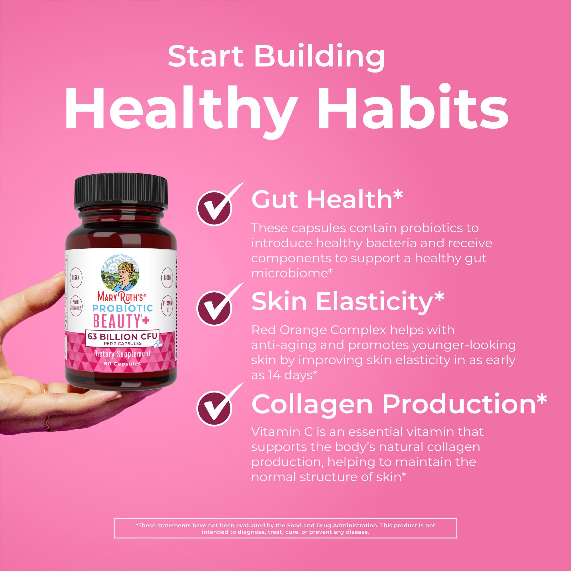 MaryRuth's microbiota: salud intestinal para belleza interior.