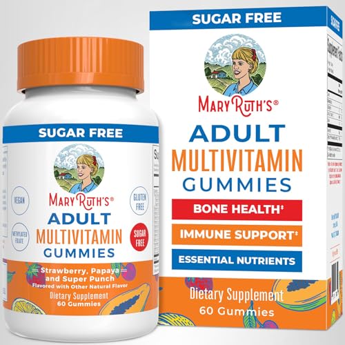 MaryRuth's multivitamínico gomitas, presentación conveniente para la rutina familiar.