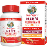 MaryRuth's gominolas multivitamínicas para hombres, envase naranja, apoyo a la energía diaria