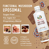 MaryRuth's Mushroom líquido apto para veganos y sin gluten.