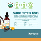 MaryRuth's sabor naranja-vanilla que fomenta la toma diaria