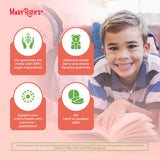 Gomitas veganas MaryRuth's sin gelatina para dietas infantiles.