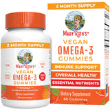 MaryRuth's Omega 3 gomas en envase para adultos, opción diaria sin pescado.